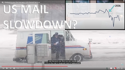 Is the Postal Service slowdown affecting our shipments?